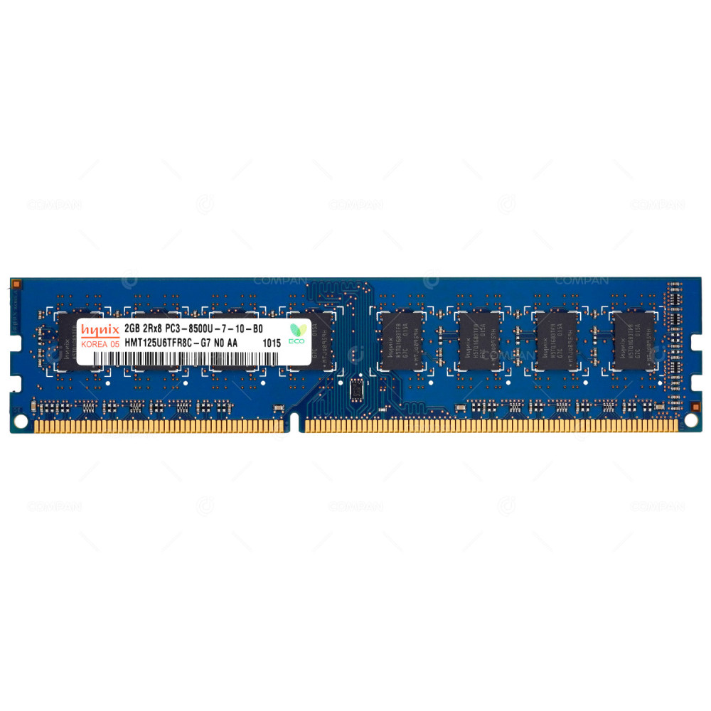 HMT125U6TFR8C-G7 HYNIX MEMORY 2GB 2RX8 PC3 8500U DDR3 -